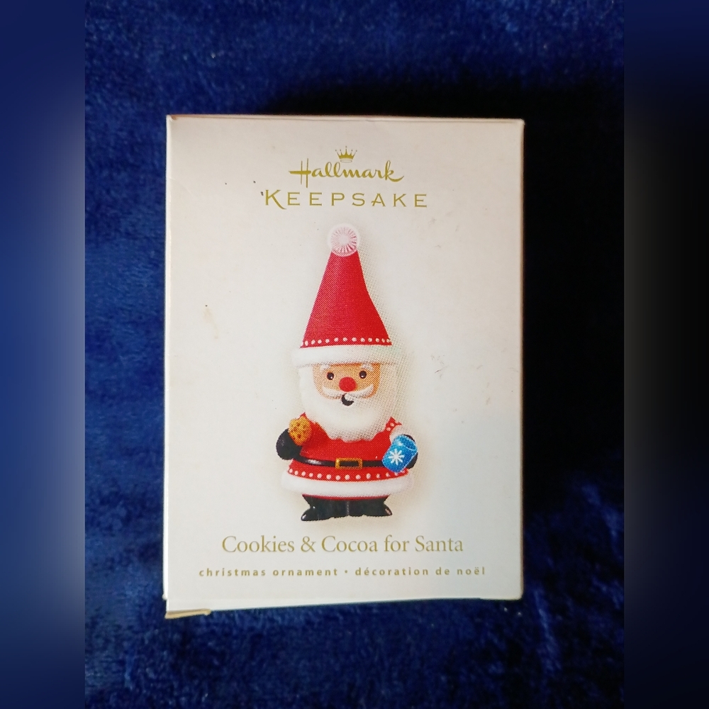 Hallmark Keepsake Cookies & Cocoa For Santa Christmas Ornament